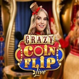 Enjoy Crazy Coin Flip by Evolution – logo hosted on thrillsycasino.eu