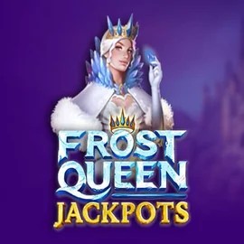 Frost Queen Jackpots by Yggdrasil, showcased at thrillsycasino.eu – game logo