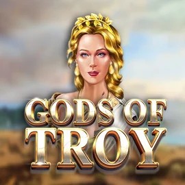 Gods of Troy slot visual from Red Tiger Gaming available on thrillsycasino.eu