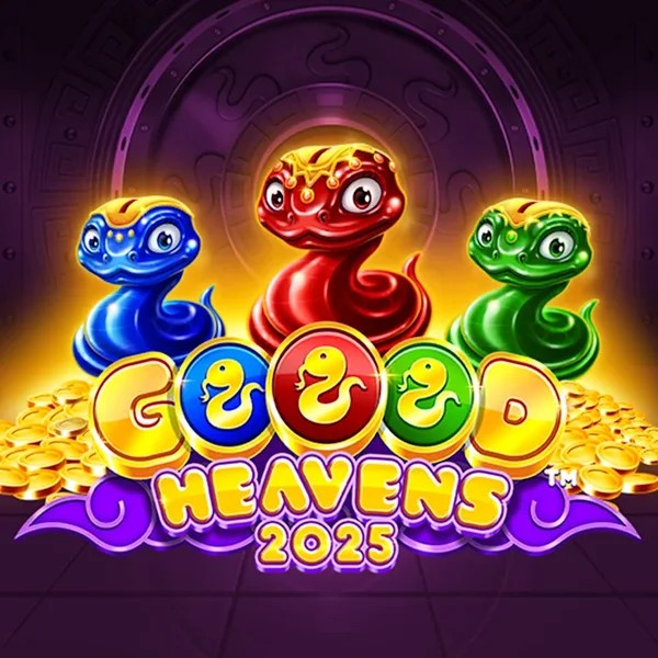 Goood Heavens casino game by Rarestone Gaming – featured logo at Thrillsy Casino