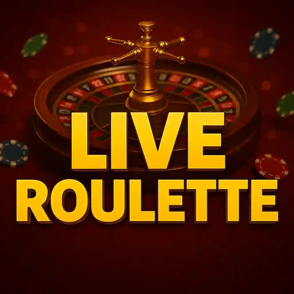 Official Live Casino logo: Live Roulette by Evolution at Thrillsy Casino