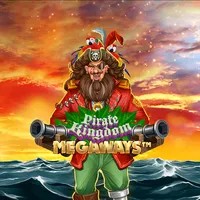 Slots logo of Pirate Kingdom Megaways from Iron Dog Studio at Thrillsy Casino