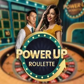 PowerUP Roulette logo by Pragmatic Play Thrillsy Casino