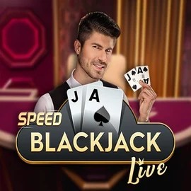 Speed Blackjack slot icon by Pragmatic Play, available at Thrillsy Casino
