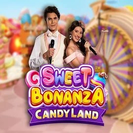 Sweet Bonanza Candy Land Live slot logo by Pragmatic Play at Thrillsy Casino